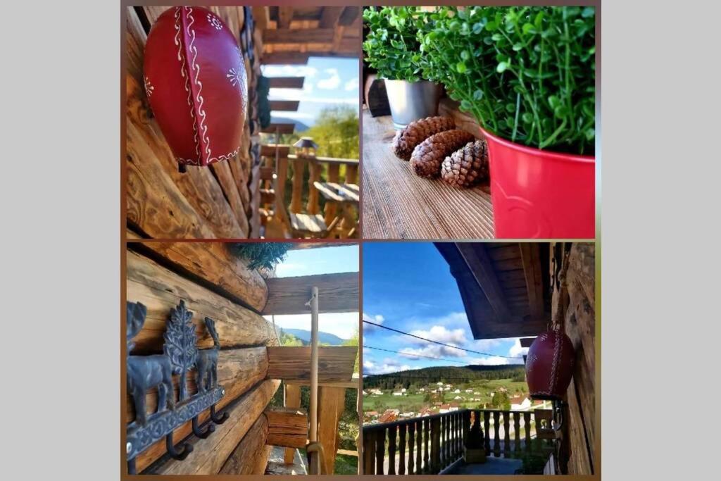 Le Bois Des Neiges Charmant Chalet Authentique A 5 Mn De Gerardmer 종루프 롱지메르 외부 사진