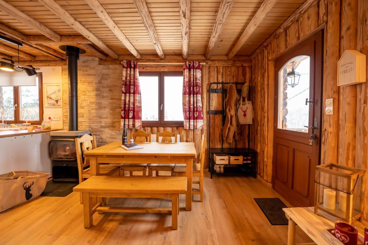Le Bois Des Neiges Charmant Chalet Authentique A 5 Mn De Gerardmer 종루프 롱지메르 외부 사진