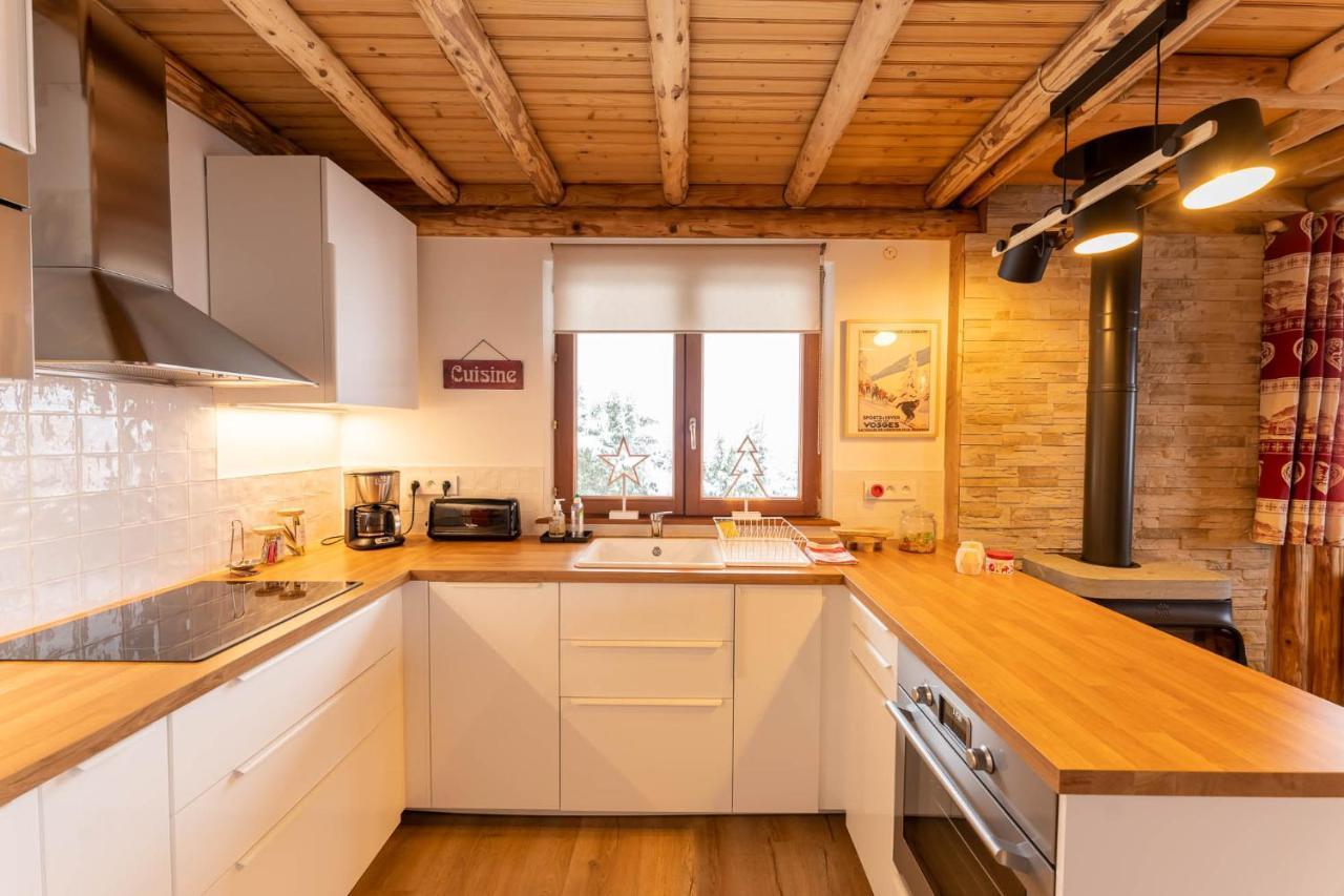 Le Bois Des Neiges Charmant Chalet Authentique A 5 Mn De Gerardmer 종루프 롱지메르 외부 사진